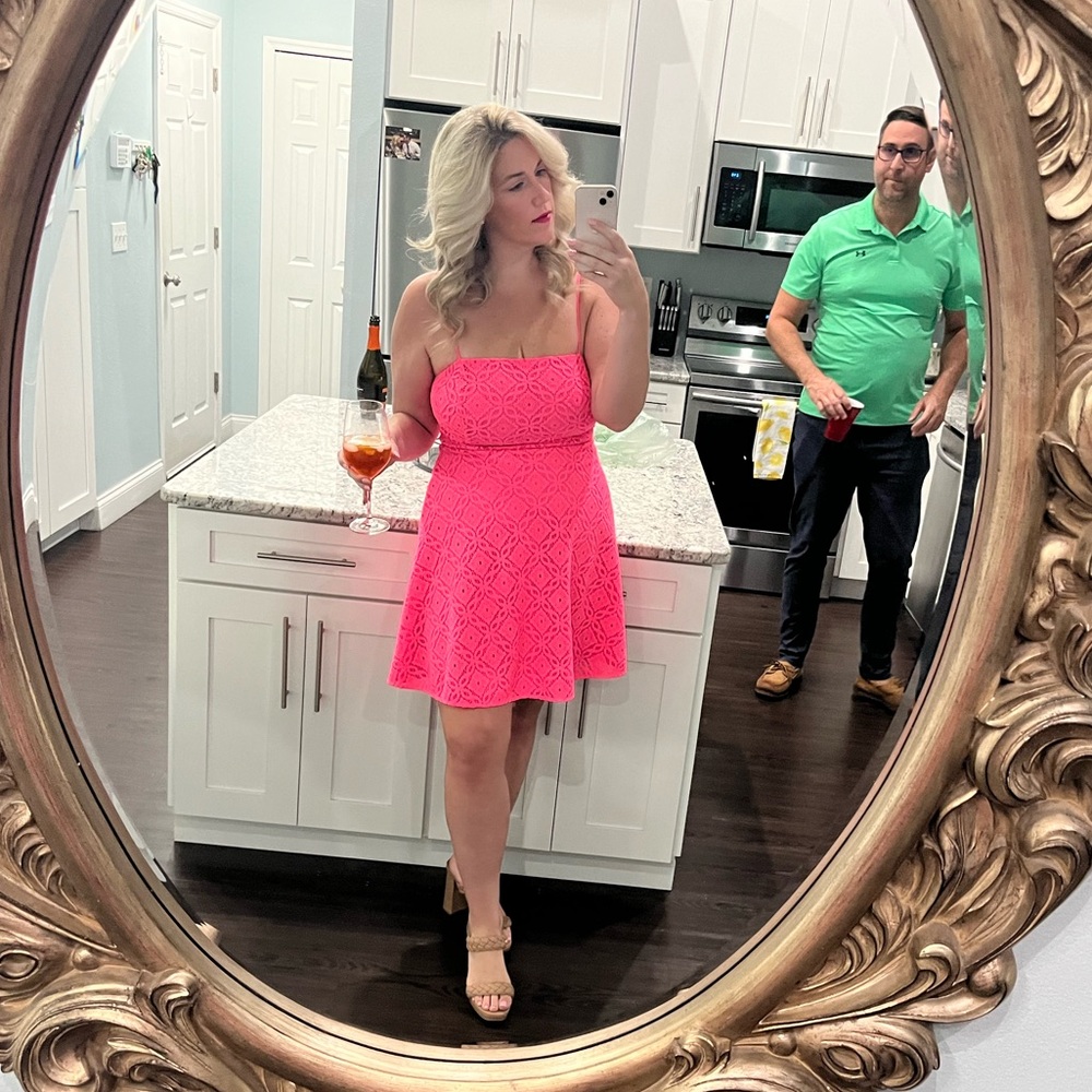 Lilly Pulitzer Pink / Fuchsia Lace Dress